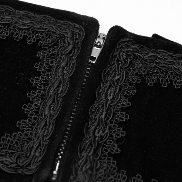 PUNK RAVE Ceinture Pour Hommes ‘Hamlet’ Noire en ligne vente 11