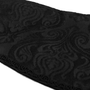 DEVIL FASHION Ceinture Victorienne ‘Israfel’ Noire le grand escompte 45
