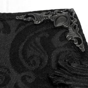 DEVIL FASHION Ceinture Victorienne ‘Israfel’ Noire le grand escompte 49