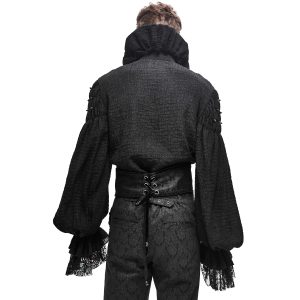 DEVIL FASHION Ceinture Victorienne ‘Israfel’ Noire le grand escompte 23