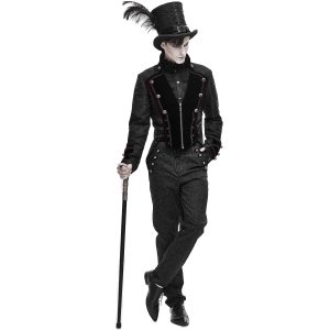 en france DEVIL FASHION Chapeau Haut De Forme ‘Israfel’ Noir 22