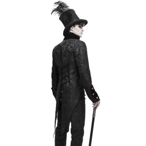 en france DEVIL FASHION Chapeau Haut De Forme ‘Israfel’ Noir 24