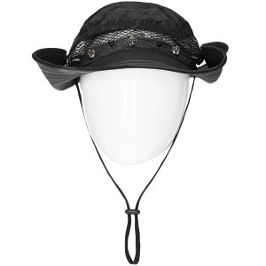 Pas Cher soldes France PUNK RAVE Chapeau Post Apocalyptic ‘Distressed’ Noir 19
