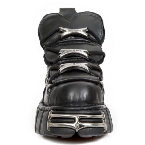 Livraison internationale Chaussures New Rock Metallic En Cuir Itali Et Nomada… 14