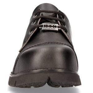 mode tendance Chaussures New Rock Ranger En Cuir Vegan Noir 14