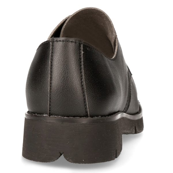 mode tendance Chaussures New Rock Ranger En Cuir Vegan Noir 6