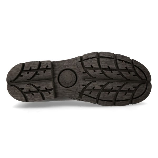 mode tendance Chaussures New Rock Ranger En Cuir Vegan Noir 7