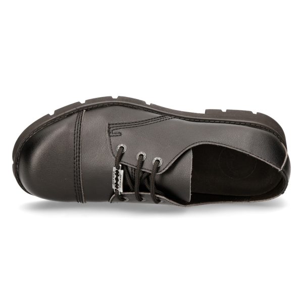 mode tendance Chaussures New Rock Ranger En Cuir Vegan Noir 8