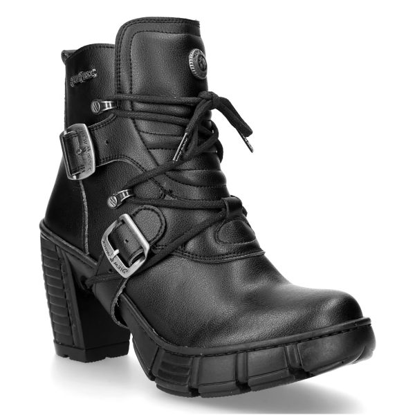 france Chaussures New Rock Trail En Cuir Vegan Noir 3