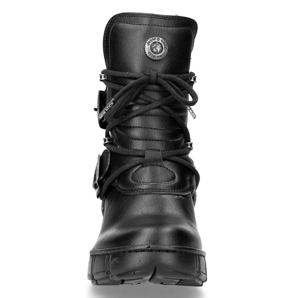 france Chaussures New Rock Trail En Cuir Vegan Noir 4