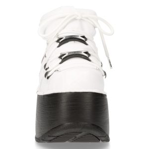 Chaussures Plateformes New Rock Marte Blanches boutiqued pas cher 14