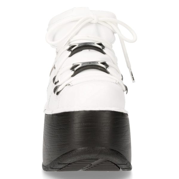 Chaussures Plateformes New Rock Marte Blanches boutiqued pas cher 4