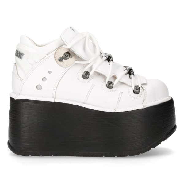 Chaussures Plateformes New Rock Marte Blanches boutiqued pas cher 1