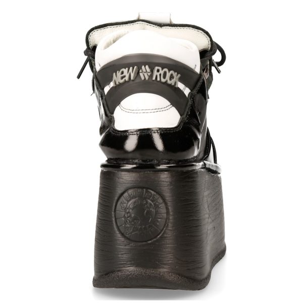 Chaussures Plateformes New Rock Marte Noires Et… achat pas cher 6