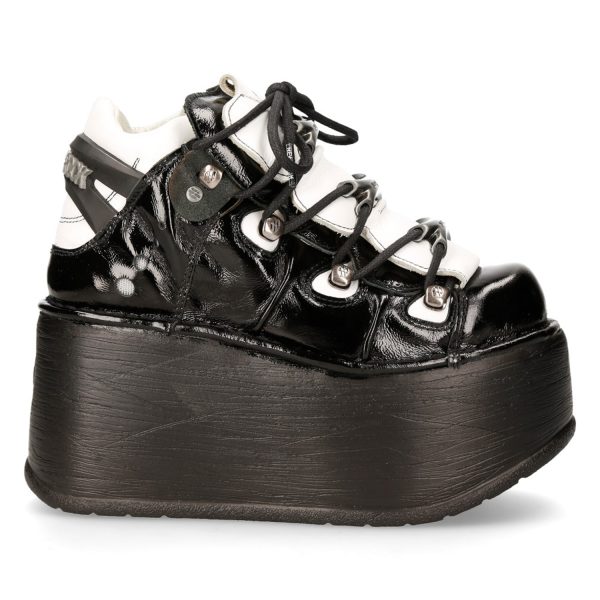 Chaussures Plateformes New Rock Marte Noires Et… achat pas cher 1