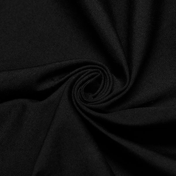 PUNK RAVE Chemise Asymétrique ‘Dobraa’ Noire Livraison internationale 13