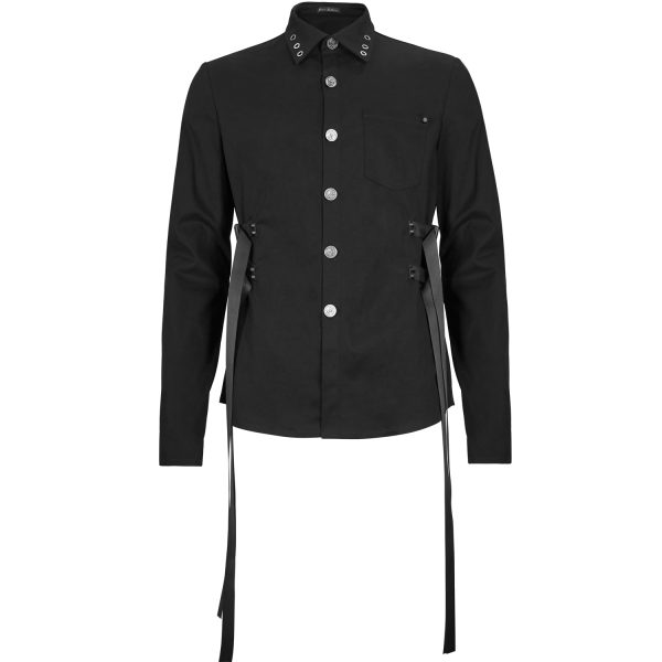 authentiques DEVIL FASHION Chemise ‘Cryock’ Noire 14