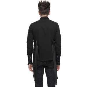 authentiques DEVIL FASHION Chemise ‘Cryock’ Noire 26