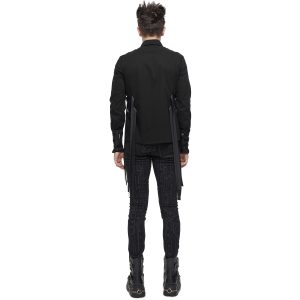 authentiques DEVIL FASHION Chemise ‘Cryock’ Noire 36