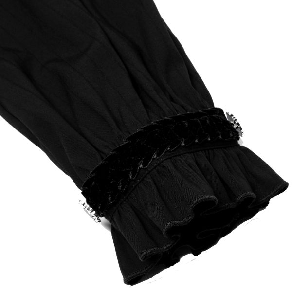 à prix réduits PUNK RAVE Chemise ‘Desmond’ Noire 16