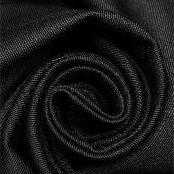 officiel PUNK RAVE Chemise Extra Longue ‘Malkavian’ Noire 16