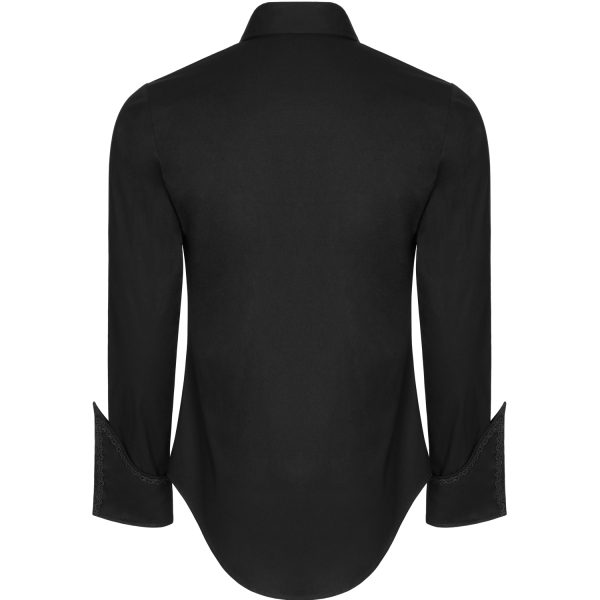 PUNK RAVE Chemise ‘Gangrel’ Noire achetez pas cher 8
