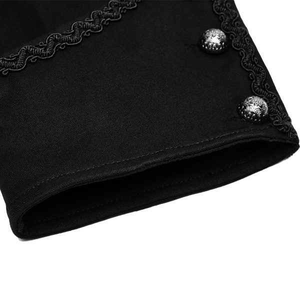 PUNK RAVE Chemise ‘Gangrel’ Noire achetez pas cher 11