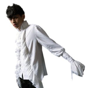 Large choix en ligne Red Queen’s Black Legion Chemise ‘Ghost’ Blanche 12