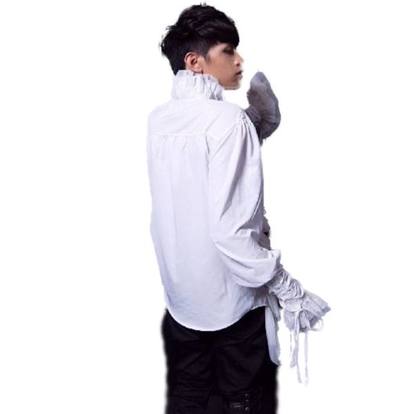 Large choix en ligne Red Queen’s Black Legion Chemise ‘Ghost’ Blanche 4