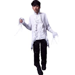 Large choix en ligne Red Queen’s Black Legion Chemise ‘Ghost’ Blanche 18
