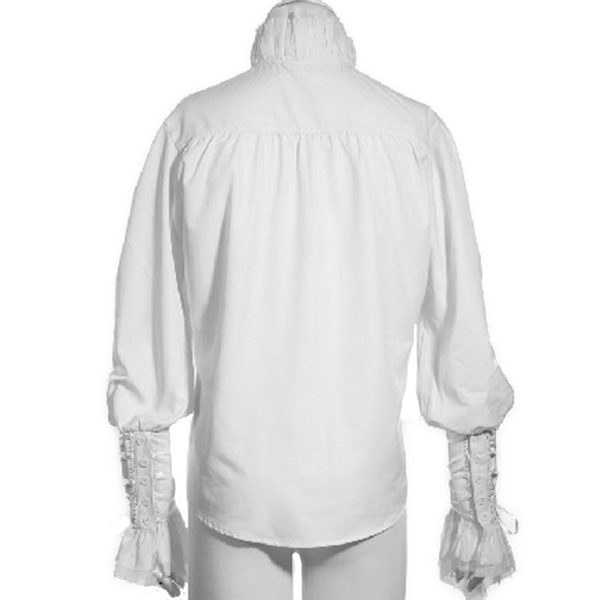 Large choix en ligne Red Queen’s Black Legion Chemise ‘Ghost’ Blanche 8