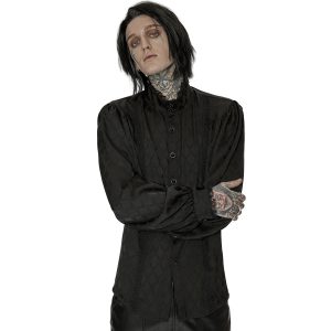 mode PUNK RAVE Chemise ‘Gothic Dragon’ Noire 18