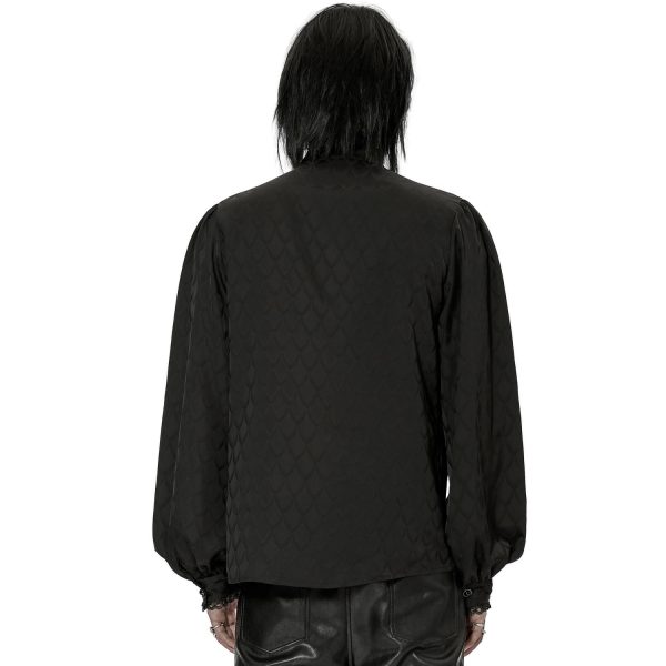 mode PUNK RAVE Chemise ‘Gothic Dragon’ Noire 4