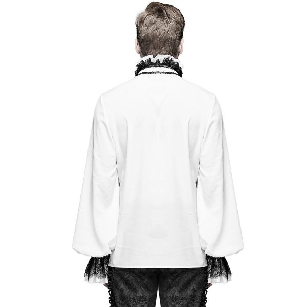 qualité supérieure DEVIL FASHION Chemise ‘McArthy’ Blanche 4