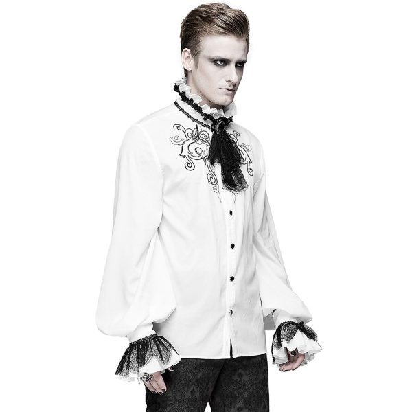 qualité supérieure DEVIL FASHION Chemise ‘McArthy’ Blanche 5