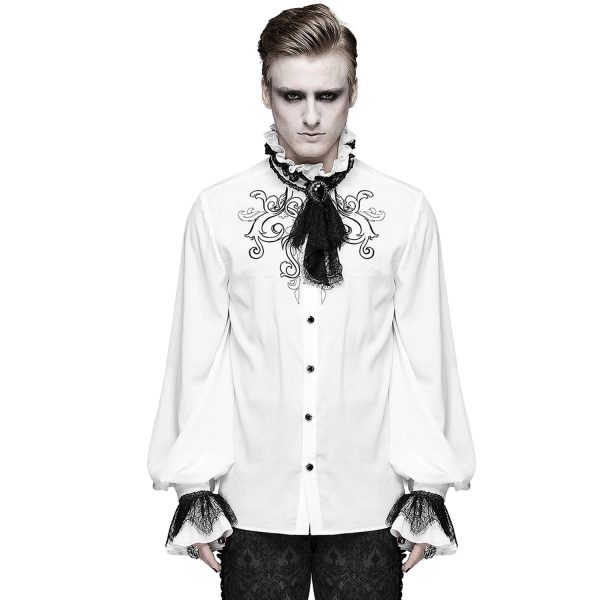 qualité supérieure DEVIL FASHION Chemise ‘McArthy’ Blanche 6