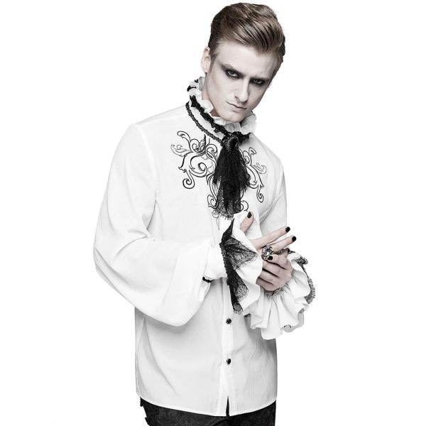 qualité supérieure DEVIL FASHION Chemise ‘McArthy’ Blanche 7