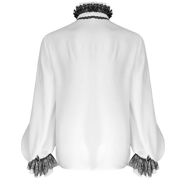qualité supérieure DEVIL FASHION Chemise ‘McArthy’ Blanche 9