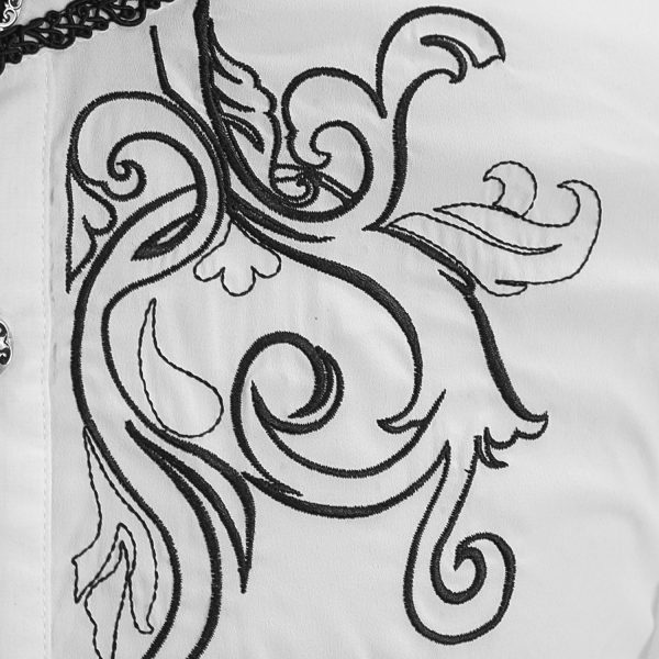 qualité supérieure DEVIL FASHION Chemise ‘McArthy’ Blanche 10