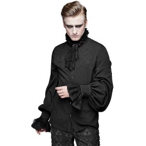 à prix réduits DEVIL FASHION Chemise ‘McArthy’ Noire 25