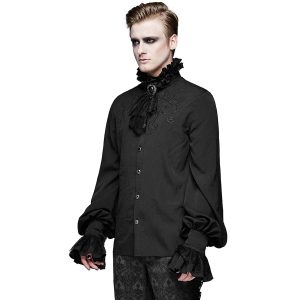 à prix réduits DEVIL FASHION Chemise ‘McArthy’ Noire 29