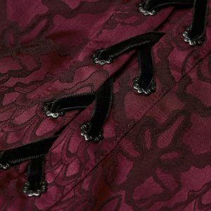 marque pas cher PUNK RAVE Chemise ‘Nephilim’ Rouge 34
