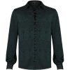 PUNK RAVE Chemise ‘Nephilim’ Verte ﻿soldes 49