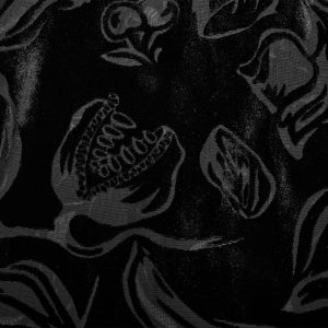 PUNK RAVE Chemise ‘Piranha’ En Velours Noir REMISE allant jusqu. 47