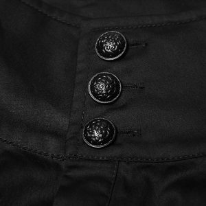 PUNK RAVE Chemise ‘Viserion’ Noire boutique en france 39