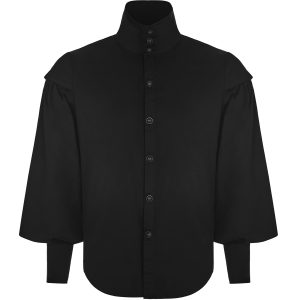PUNK RAVE Chemise ‘Viserion’ Noire boutique en france 33