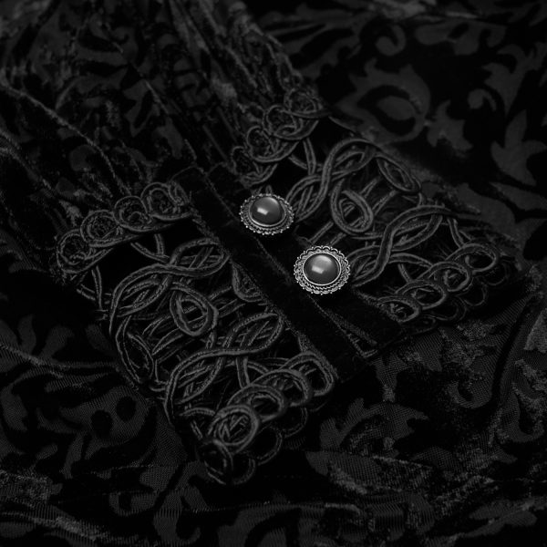 vente à bas prix PUNK RAVE Chemisier ‘Hecate’ Noir 19