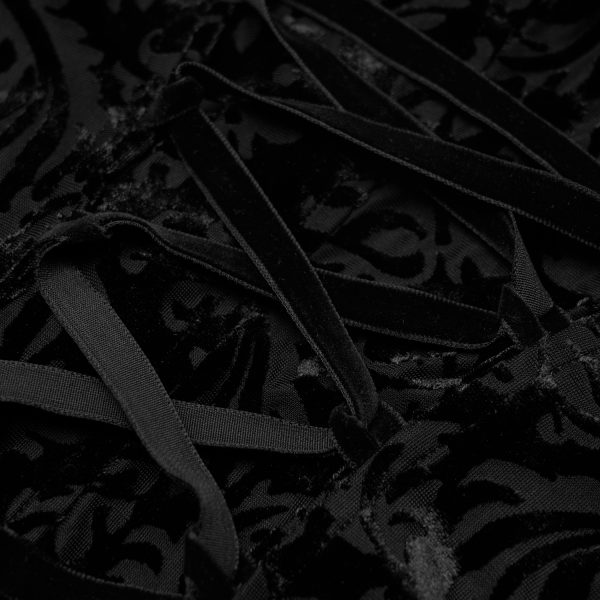 vente à bas prix PUNK RAVE Chemisier ‘Hecate’ Noir 20