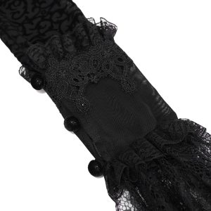DEVIL FASHION Chemisier ‘Lavinia’ Noir marque pas cher 47