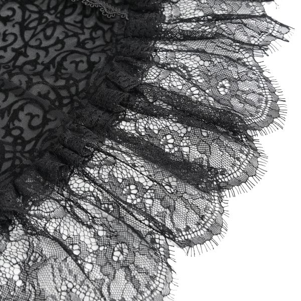 DEVIL FASHION Chemisier ‘Lavinia’ Noir marque pas cher 18